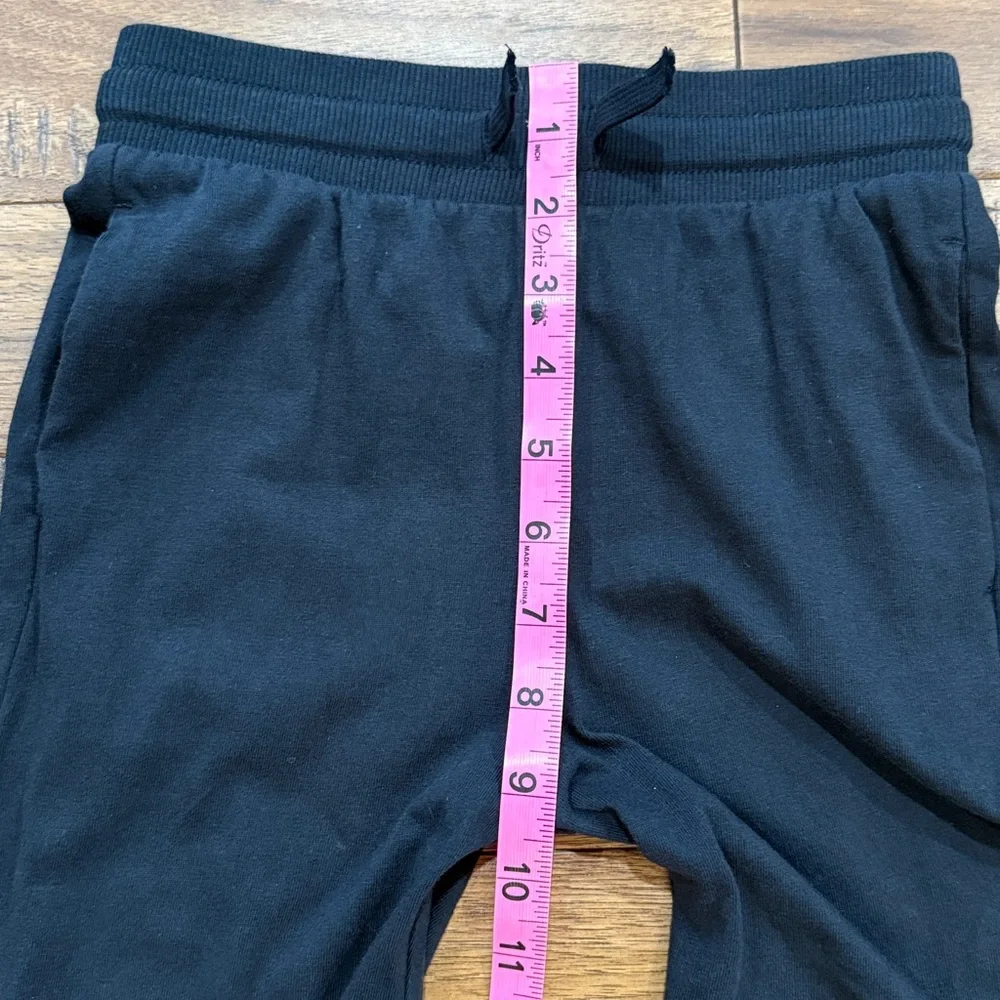 H&M Girls Cotton Black Jogger Pants - Size US 7